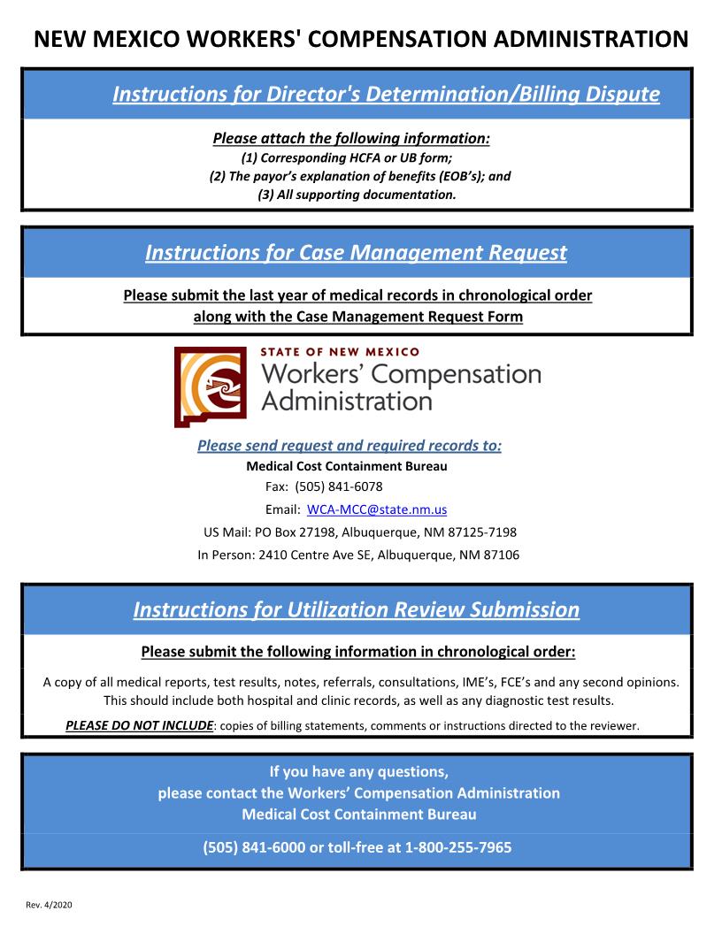 Request For Directors Determination | Pdf Fpdf Docx | New Mexico