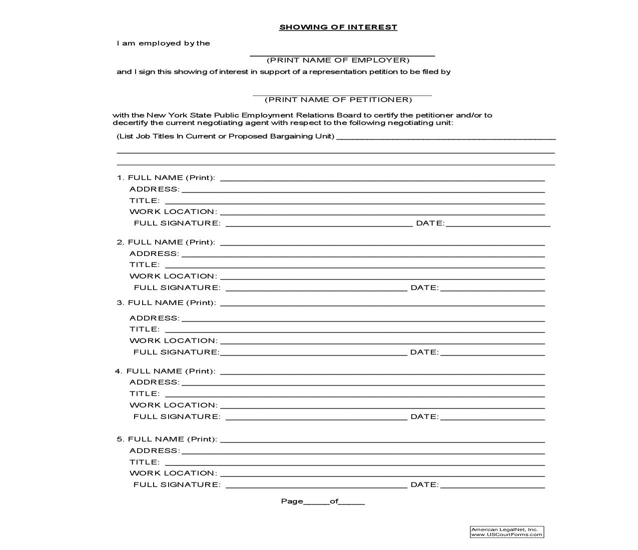 Showing Of Interest | Pdf Fpdf Doc Docx | New York