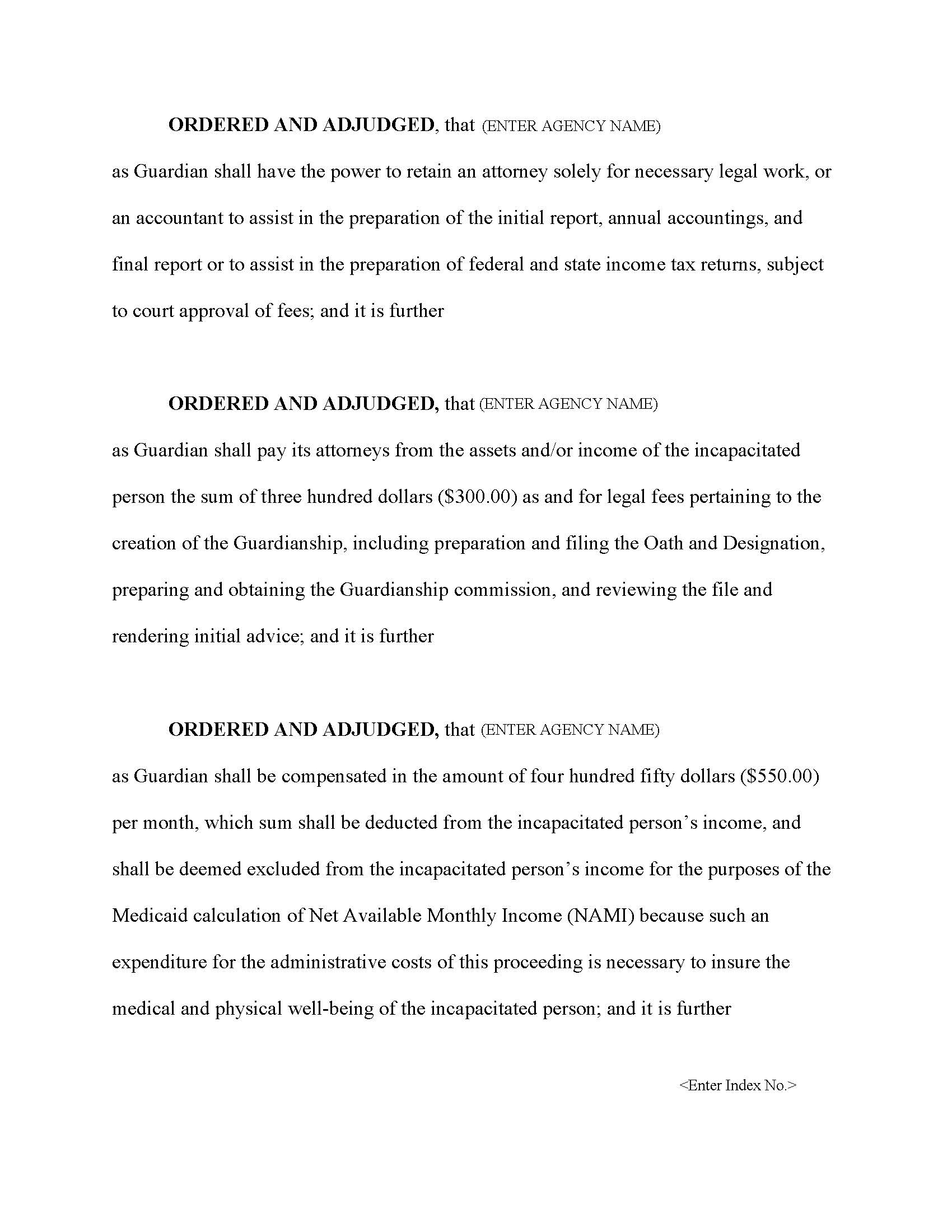 Article 81 Judgment Guardianship Agency Directives | Pdf Fpdf Docx | New York