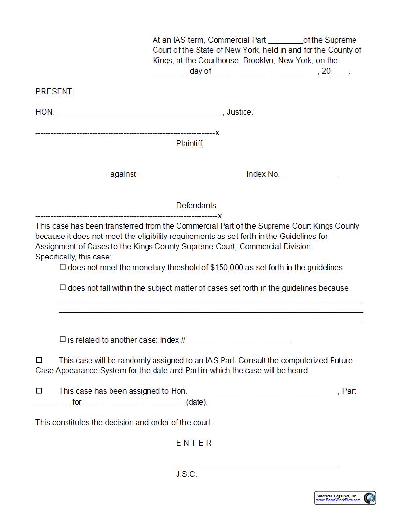 Transfer Form (Commercial Part 2) | Pdf Fpdf Docx | New York