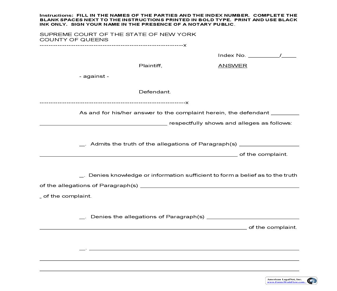 Answer (With Verification) | Pdf Fpdf Docx | New York