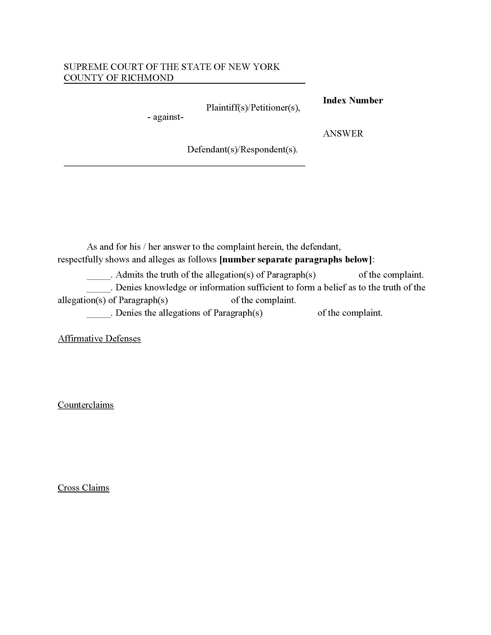 Answer | Pdf Fpdf Docx | New York