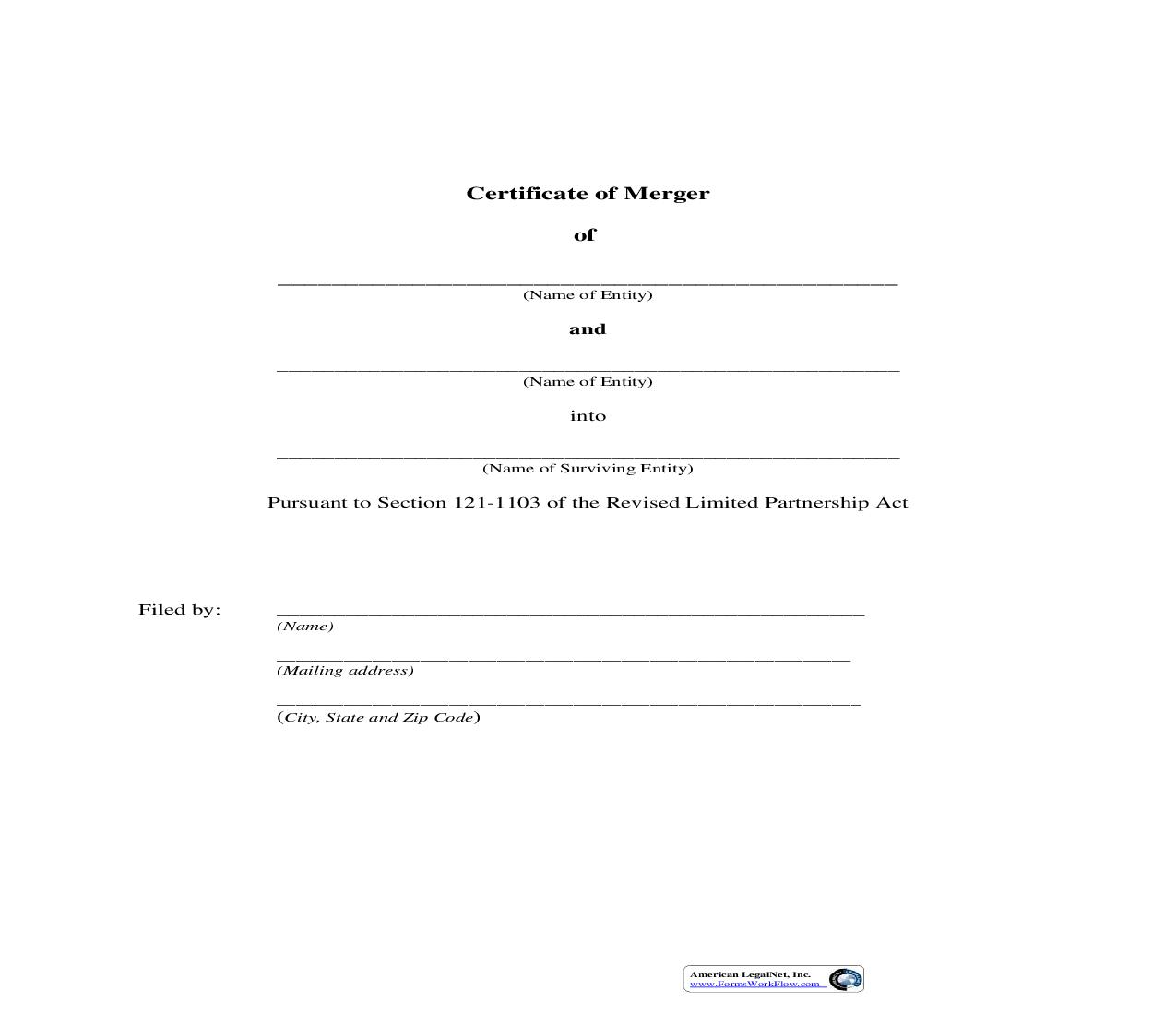 Merger Cover Sheet | Pdf Fpdf Doc Docx | New York