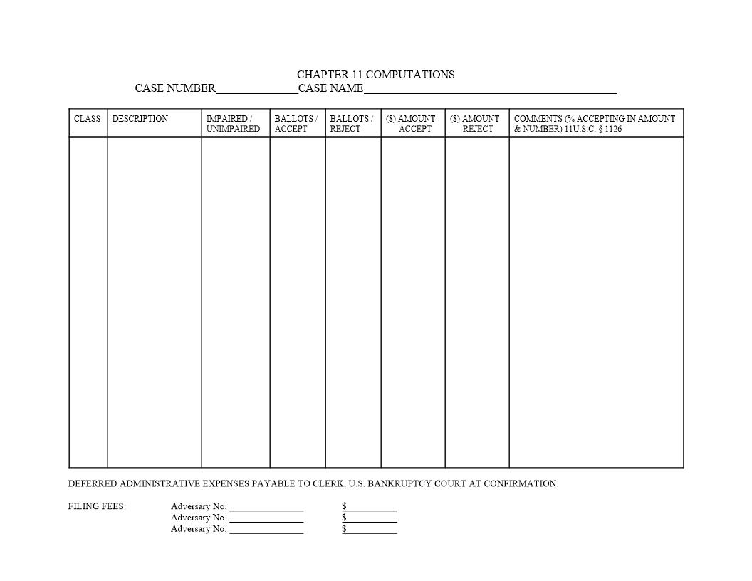 Chapter 11 Computations | Pdf Fpdf Docx | North Dakota