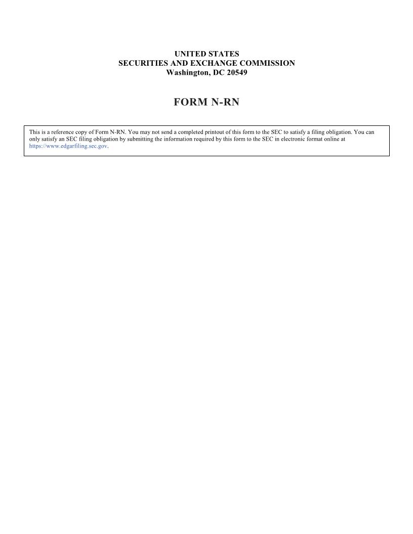 Form N-LIQUID Current Report Open-End Management Investment Company (SEC2941) {N-LIQUID} | Pdf Fpdf Docx | Official Federal Forms