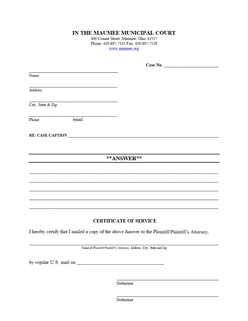 Answer | Pdf Fpdf Doc Docx | Ohio