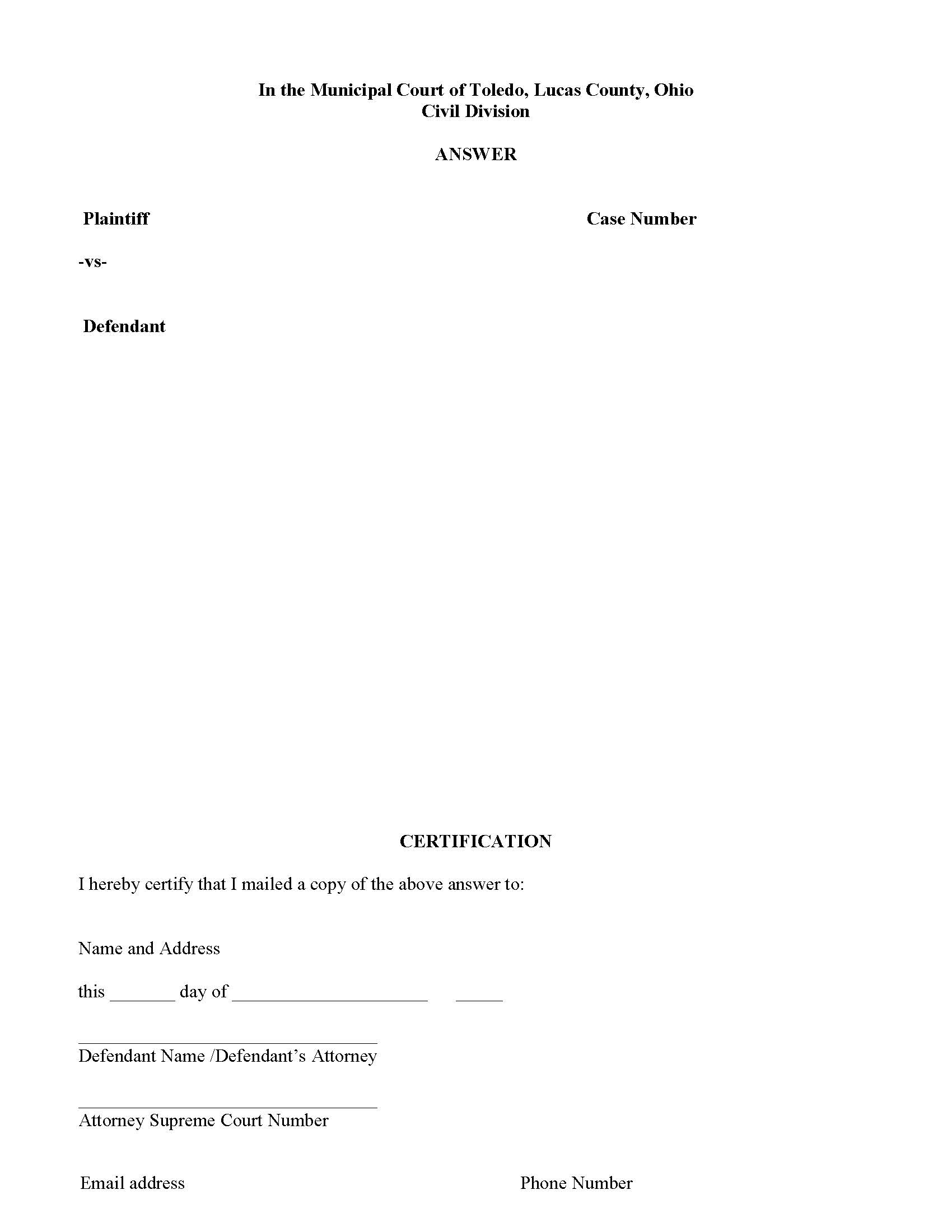 Answer | Pdf Fpdf Doc Docx | Ohio