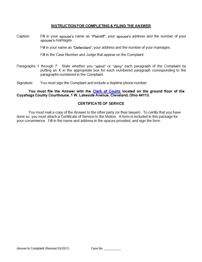 Answer | Pdf Fpdf Doc Docx | Ohio