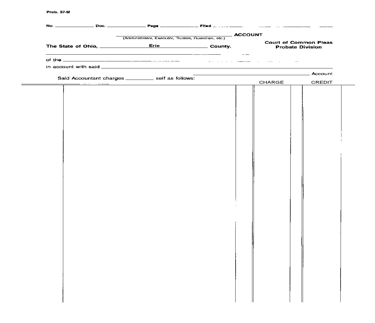 Account {Prob 37-M} | Pdf Fpdf Doc Docx | Ohio