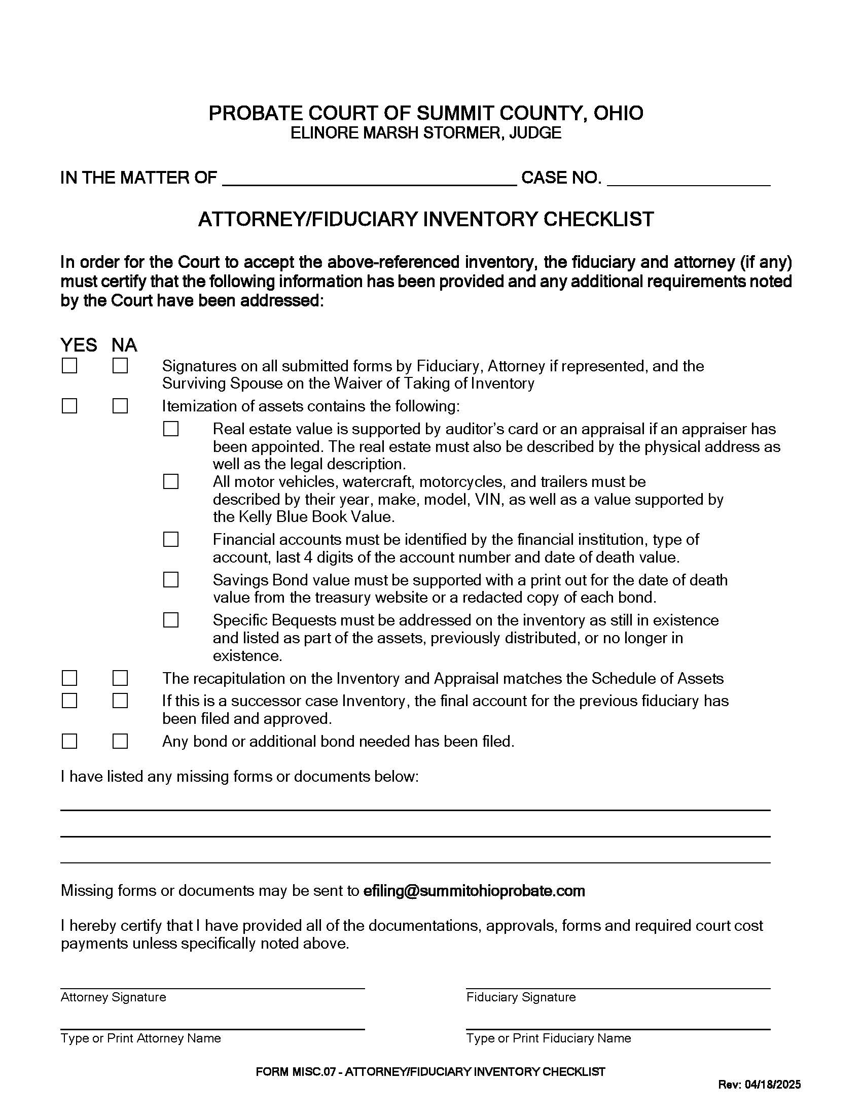 Inventory And Appraisal {6.0} | Pdf Fpdf Doc Docx | Ohio