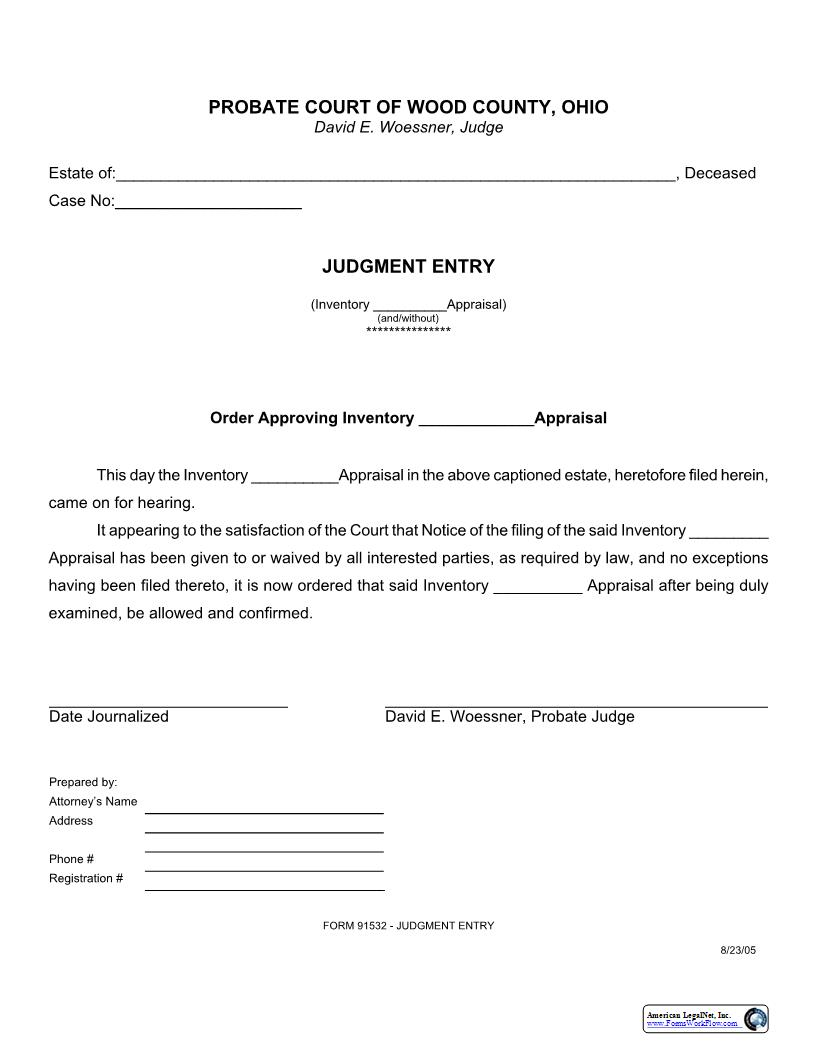 Judgment Entry {91532} | Pdf Fpdf Docx | Ohio