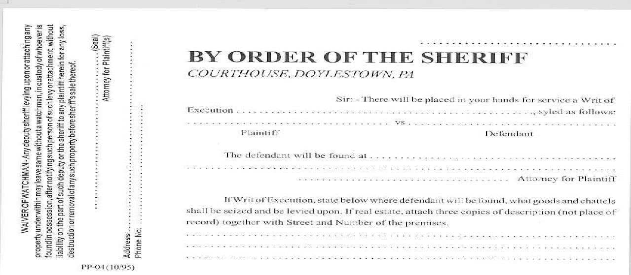 Waiver Of Watchman | Pdf Fpdf Doc Docx | Pennsylvania