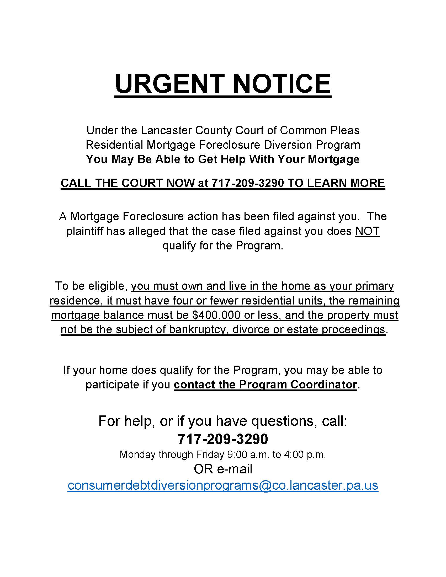 Notice Regarding Not Qualifying {Exhibit 3} | Pdf Fpdf Docx | Pennsylvania