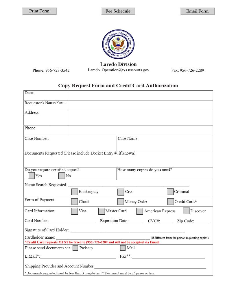 Copy And Search Request (Laredo) | Pdf Fpdf Doc Docx | Texas