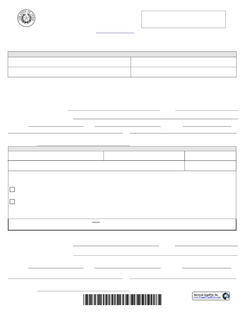 Prospective Employment Authorization And Certification (Spanish) {DWC-156S} | Pdf Fpdf Docx | Texas
