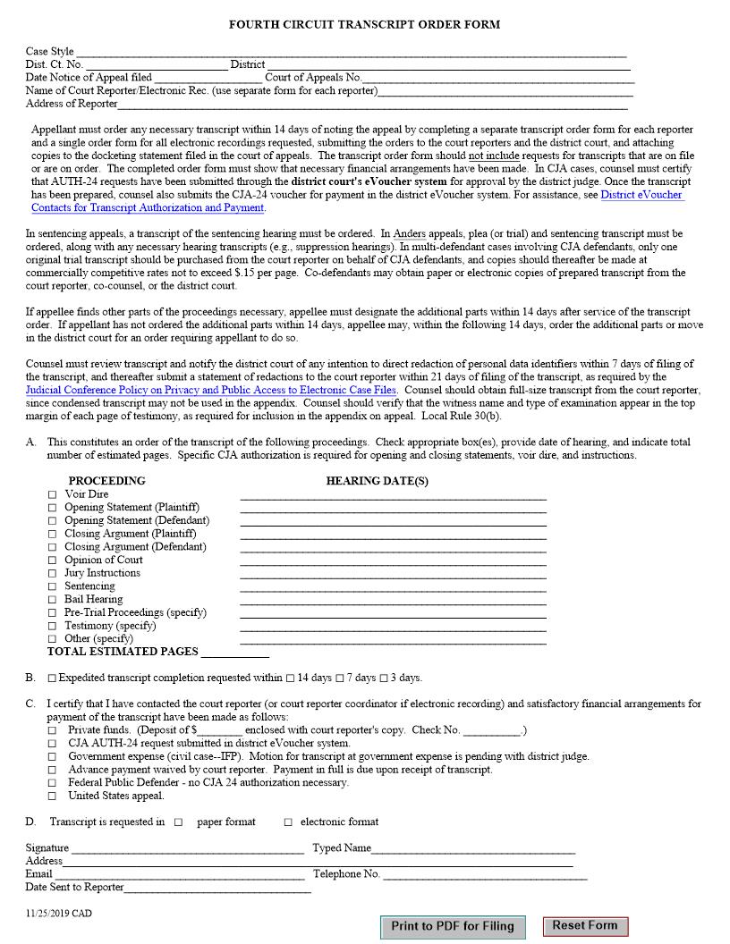 Transcript Order | Pdf Fpdf Docx | Virginia