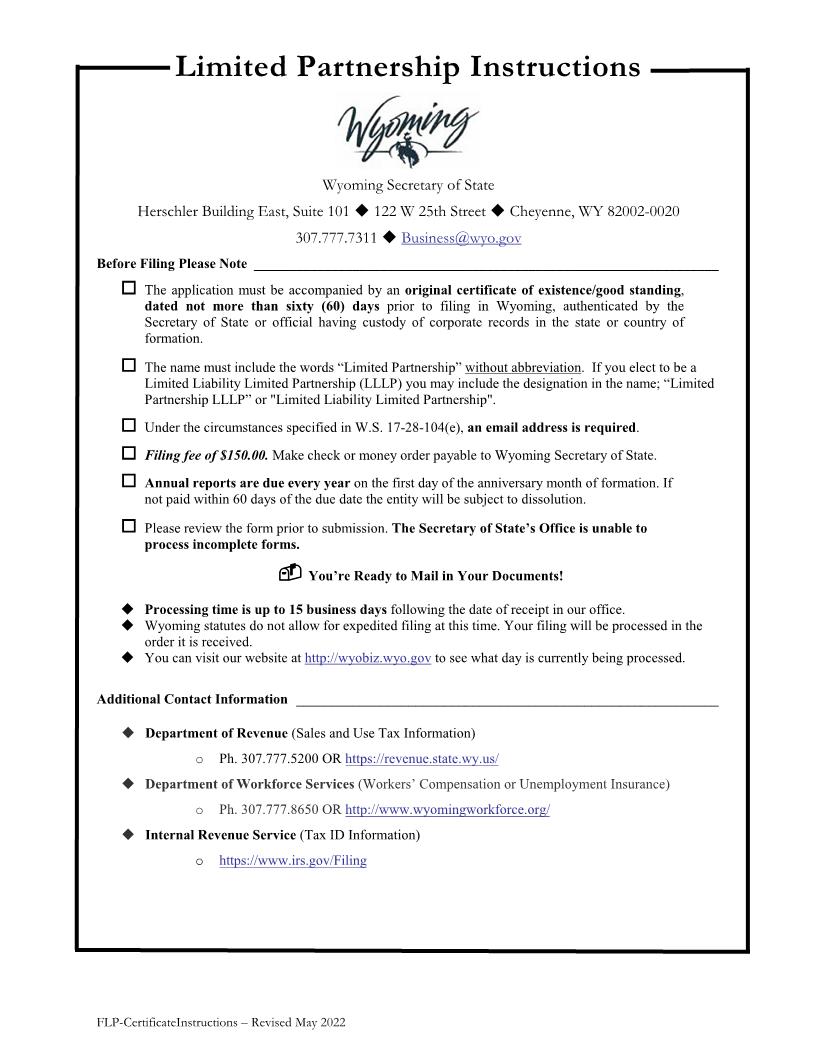 Application For Certificate Of Registration | Pdf Fpdf Docx | Wyoming